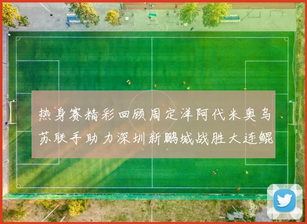热身赛精彩回顾周定洋阿代米奥乌苏联手助力深圳新鹏城战胜大连鲲城